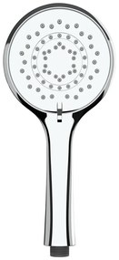 Úsporná chrómovaná sprchová hlavica Wenko Automatic, ø 11 cm