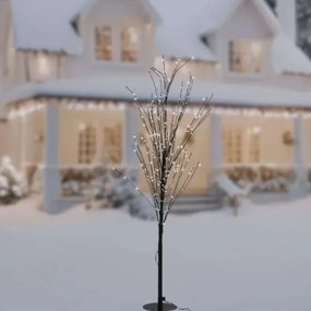 LED vonkajšia vianočná dekorácia 600xLED/3,8W/230V 120 cm teplá biela IP44