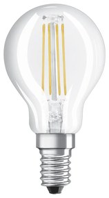 LED žiarovka E14 P45 CL 4W = 40W 470lm 2700K Warm 300° Filament OSRAM STAR