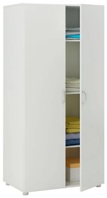 IDEA nábytok Skriňa policová 2-dverová BEST biela