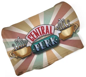 Sablio Deka Seriál Priatelia CENTRAL PERK Abstrakcia - 190x140 cm