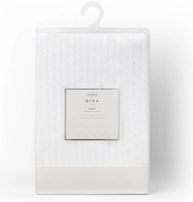 OBRUS ELIZA 140X240 CM BIELY