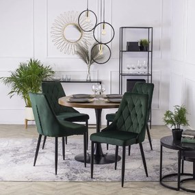 PROXIMA.store - Čalúnená jedálenská stolička CORK FARBA: sivá