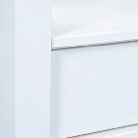 Obdĺžnikový konferenčný stolík Provence, bielená borovica