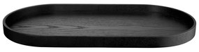 ASA Selection Drevená tácka SONOKO oválna 44x22,5cm čierna