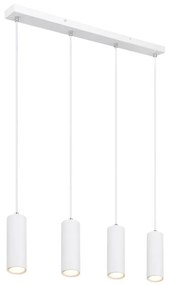 Globo 57911-4HW - Luster na lanku ROBBY 4xGU10/35W/230V biela 57911-4HW