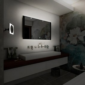 Nimco Čierne LED zrkadlo 1000x600 s dotykovým senzorom - ZPC 41004V-90