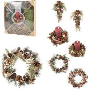 Kreatívna sada DIY CHRISTMAS na výrobu vencov a dekorácií - rôzne varianty