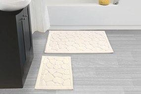 Súprava 2 kusov kúpeľňových predložiek Dante II. béžová