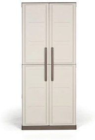 Plastová dielenská skriňa na náradie S Line, vysoká, 700 x 390 x 1650 mm