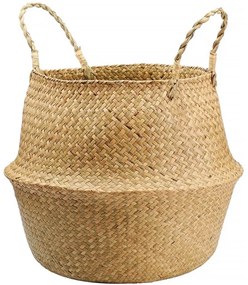 Tutumi Tutumi, pletený prírodný kôš v štýle Boho 381180B, hnedá, HOM-06661
