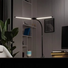 Brilagi - LED Stmievateľná stolná lampa USB VARIO LED/14W/5V 3000-6000K čierna