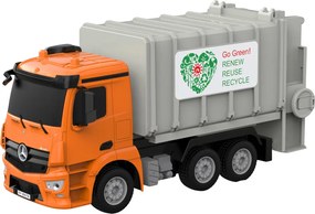 Double E Diaľkovo ovládané smetiarske auto Mercedes-Benz Antos RC 1:26