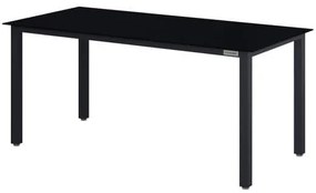 InternetovaZahrada Záhradný stôl Bern 190x90x75 cm - antracitový