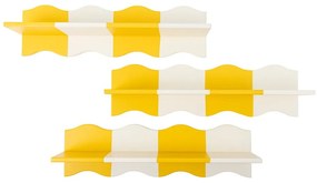 Žltá/biela detská polica 80 cm Bubbi – Bloomingville Mini