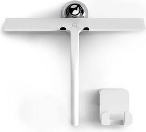 Gütewerk by blumfeldt Blaze Stierka na sprchový kút 28 cm Silikónový kryt Jadro z nehrdzavejúcej ocele Moderný dizajn