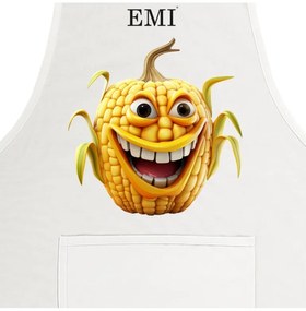 Kuchynská zástera Corny EMI, čierna