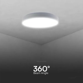 LED Stmievateľné stropné svietidlo LED/60W/230V 3000-6500K 49,5 cm biela + DO