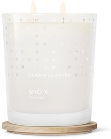 SKANDINAVISK Vonná sviečka v skle SNÖ (sneh) 350 g