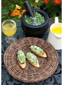 Cole&Mason - Granitový mažiar s tĺčikom GRANITE pr. 18 cm žula/čierna