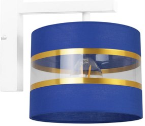 Nástenné svietidlo Elegance, 1x textilné tienidlo (výber zo 6 farieb), (výber z 2 farieb konštrukcie), g