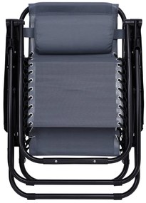 Lehátko ORION Zero Gravity sivé