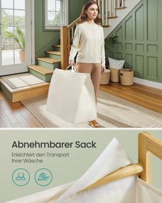 Kôš na bielizeň bambusový RLH103WD01