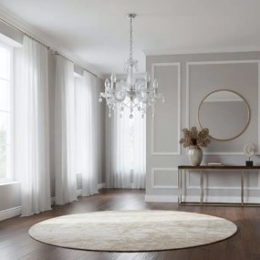 Toolight Toolight, stropné svietidlo 5xE14, EBT004-5CP, priehľadná-chróm, OSW-01258