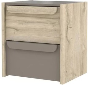 Sconto Kontajner MALAKKA dub bianco/čadič