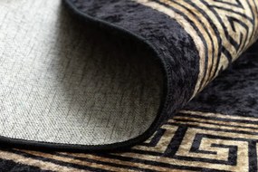 Koberec MIRO 51360.802 grécky, béžový / zlatý kruh