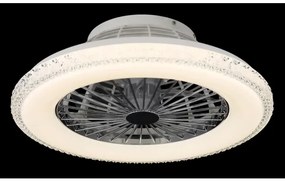 Globo 03654 - LED Stm. stropný ventilátor CORUSSO LED/40W/230V 3000-6500K + DO