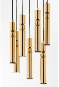 Jupiter 2021 - Luster na lanku ALAS 7xGU10/10W/230V zlatá