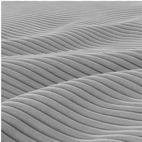 Dvojmiestna pohovka FERMO Poso rozkladacia, svetlosivá