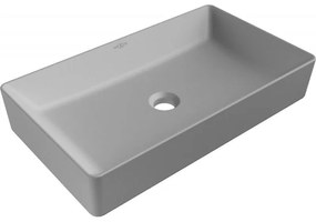 Mexen Nadia, umývadlo na dosku 60 x 35 cm, svetlá šedá matná, 21616061