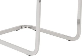 Jedálenská stolička Ruby, šedá ekokoža