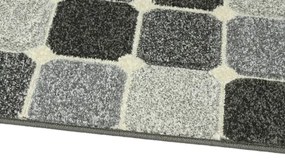 Koberce Breno Kusový koberec PORTLAND 172/RT4K, sivá, viacfarebná,200 x 285 cm