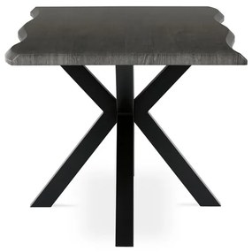 Autronic BONTEC Jedálenský stôl 180x90cm, mdf, old wood, HT-F4618 GREY Farba: Hnedá