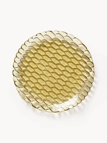 Plytké taniere so štruktúrovaným vzorom Jellies, 4 ks