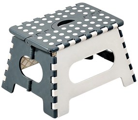 Kesper 70533 Skladacia stolička, biela/sivá, 35 x 22 x 27 cm