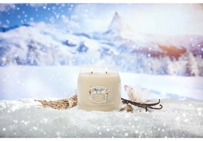 Yankee Candle vonná sviečka Signature v skle stredná Vanilla Flurries, 368 g, S
