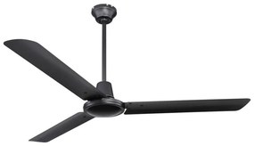 ZEVENTI - Stropný ventilátor TOFINO čierna ZV0005
