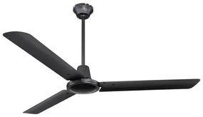 ZEVENTI - Stropný ventilátor TOFINO čierna ZV0005