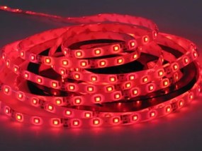 ECOLIGHT LED pásik - SMD 2835 - 5m - 60LED/m - 4,8 W/m - IP65 - červený