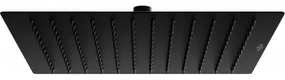 Mexen dažďová sprcha slim 30 x 30 cm, čierna - 79130-70