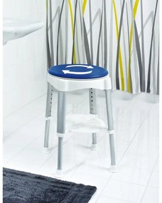 Ridder - Vrtljiv stolček 58x35,5 cm modro/bela