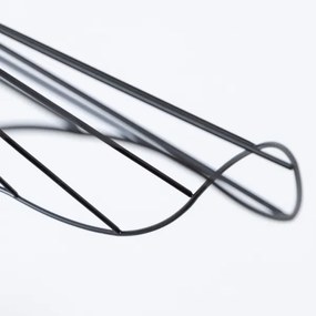 Brilagi - LED luster na lanku CERIA WIRE 1xE27/40W/230V priemer 60 cm čierna