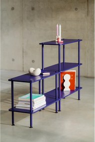 Čierny regál v dekore duba 80x54,5x35 cm Teidi – noo.ma