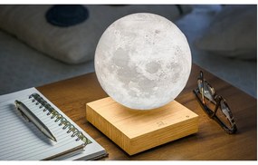 LED stolová lampa v prírodnej farbe (výška 14 cm) Moon – Gingko