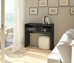 PC stolík Zoe (čierna + lesk čierny). Vlastná spoľahlivá doprava až k Vám domov. 780218
