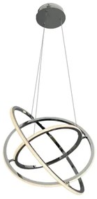 LED Stmievateľný luster na lanku LED/105W/230V 3000-6500K + diaľkové ovládanie